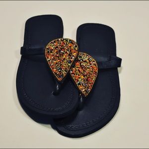 Maasai Beaded Sandals